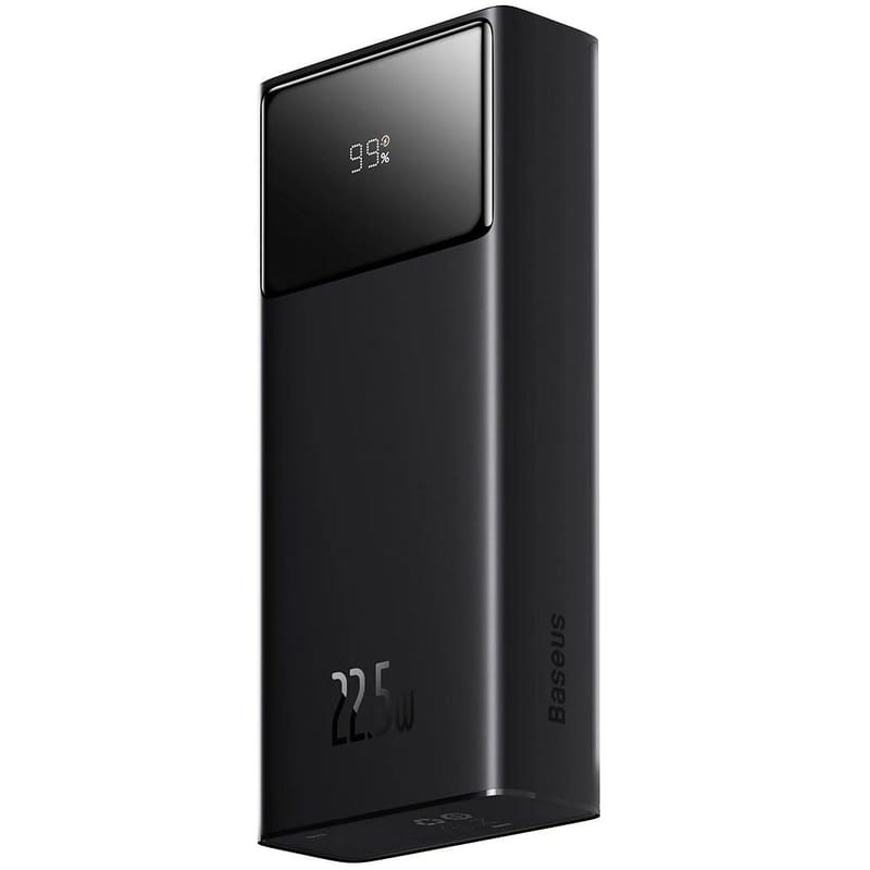 Універсальна мобільна батарея Baseus Star Lord Digital Display 20000mAh, 22.5W Black (PPXJ080001)