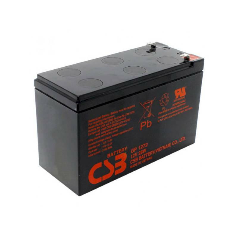 Акумуляторна батарея CSB 12V 8AH (GP1272F2(8.0А)) AGM