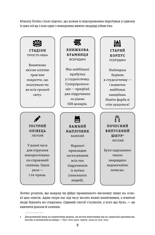 Murdle. Часть 1. 100 загадочных убийств, от элементарных до сверхсложных, которые можно раскрыть, опираясь на эрудицию, логику и силу дедукции / Г. Т. Карбер