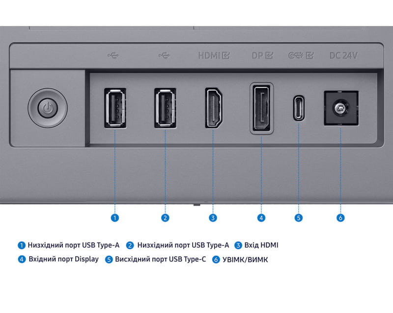 Монітор Samsung 32" Smart M9 (LS32FM902SZXUA) QD-OLED Black 165 Гц