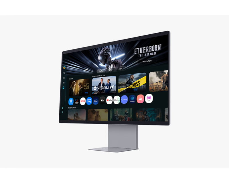 Монітор Samsung 32" Smart M9 (LS32FM902SZXUA) QD-OLED Black 165 Гц