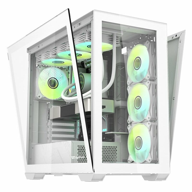 Корпус DarkFlash DLX4000 Glass White