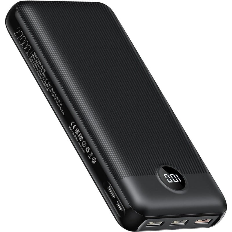Универсальная мобильная батарея Veger V2708 27000mAh 20W Black