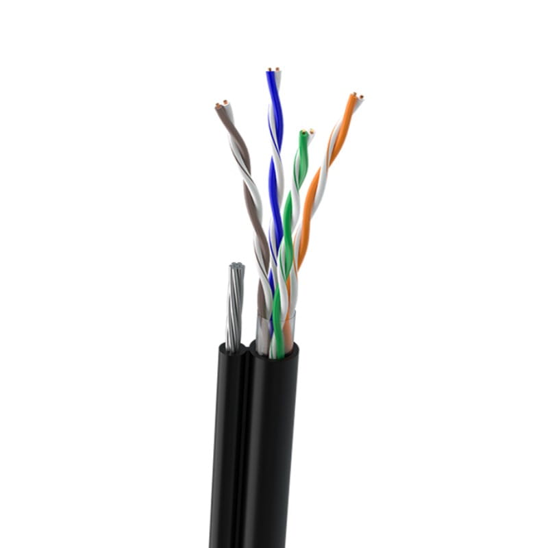 Кабель для зовнішньої прокладки OK-Net КППт-ВП (100) U/UTP, CAT5e, 4х2х0.48, бухта 305м (49575)