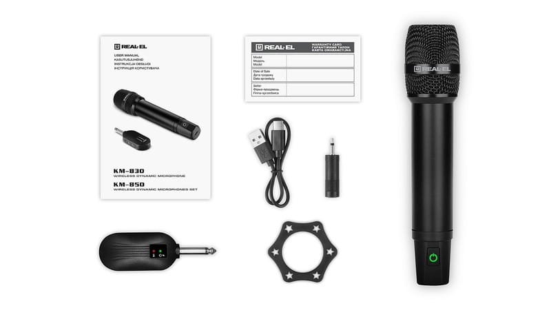 Микрофон REAL-EL KM-830