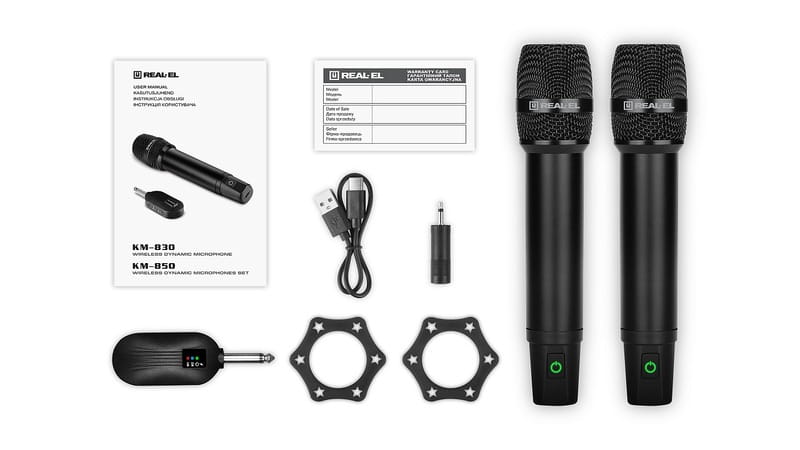 Микрофон REAL-EL KM-850