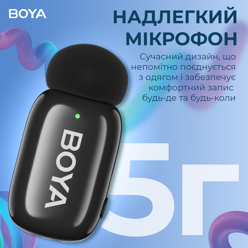 Микрофон BOYA mini-16 Lightning Black