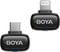 Фото - Микрофон BOYA mini-12 Type-C/Lightning Black | click.ua