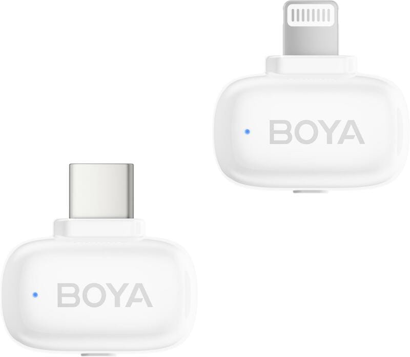 Микрофон BOYA mini-13 Type-C/Lightning White