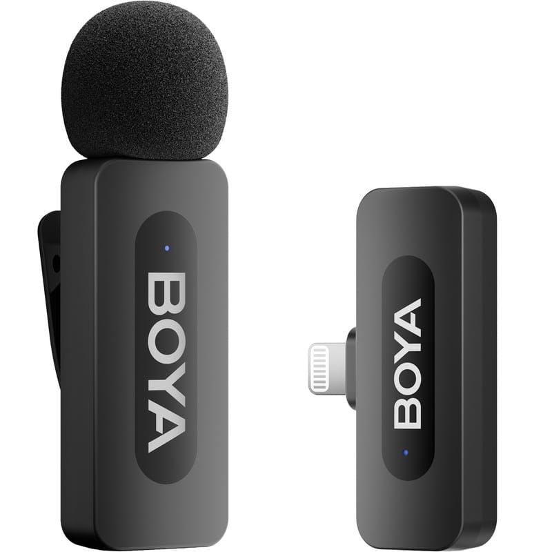 Микрофон BOYA BY-V1 Lightning Black