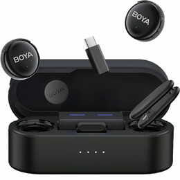 Мікрофон BOYA LINK 3-02 Type-C/TRS Black