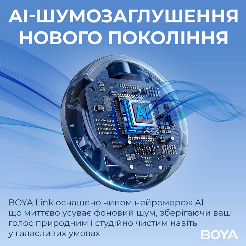 Микрофон BOYA LINK 3-02 Type-C/TRS Black