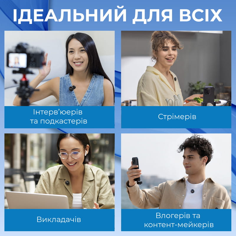 Микрофон BOYA LINK 3-02 Type-C/TRS Black