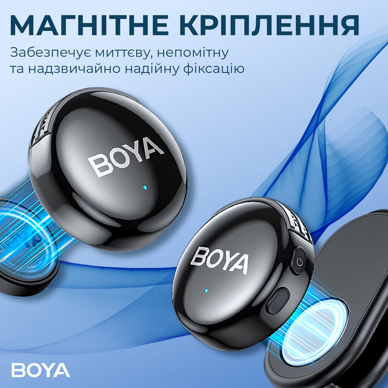 Микрофон BOYA LINK 3-02 Type-C/TRS Black