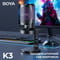Фото - Микрофон BOYA K3-02 RGB Black | click.ua