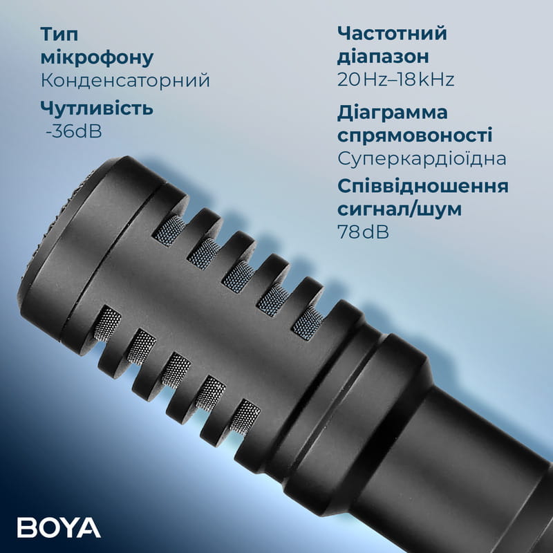 Микрофон BOYA BY-MM1+