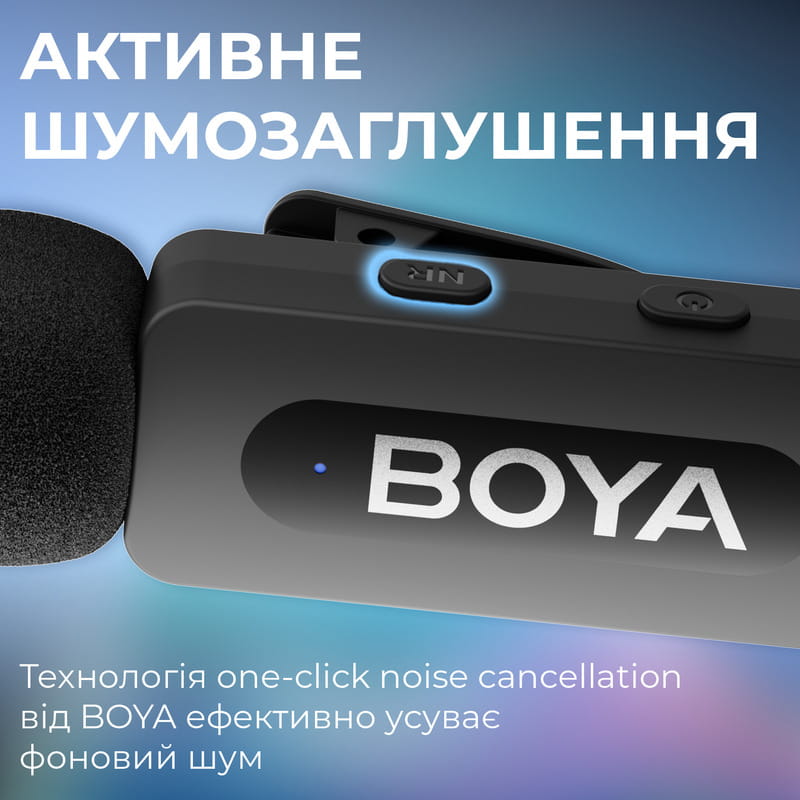 Микрофон BOYA BY-V3 Lightning Black