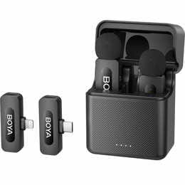 Микрофон BOYA BY-V3 combo Type-C/Lightning Black