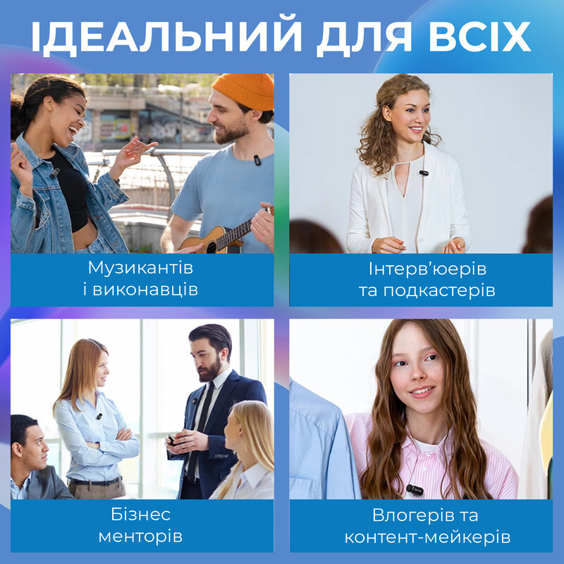 Мікрофон BOYA BY-V30 Type-C Black