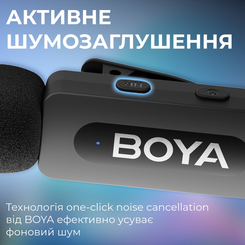 Мікрофон BOYA BY-V30 Type-C Black