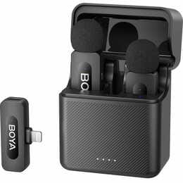 Микрофон BOYA BY-V35 TRS for camera Black