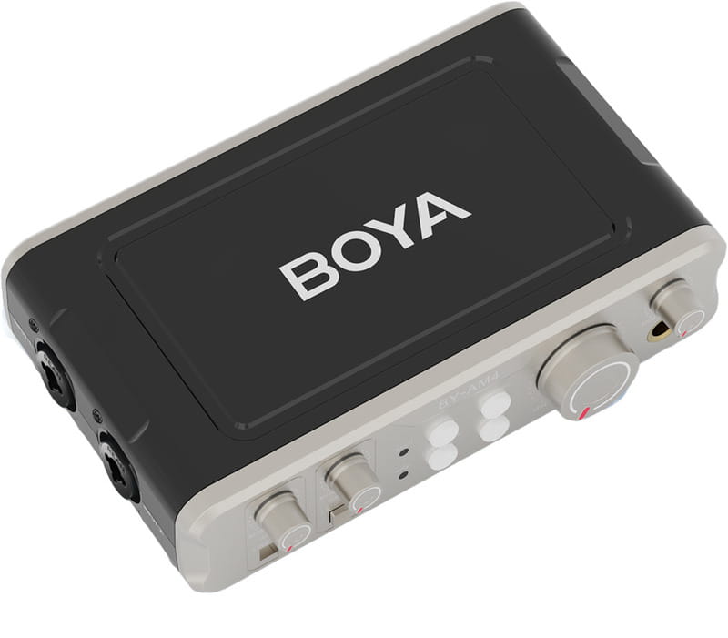 Двухканальный аудиоинтерфейс BOYA BY-AM4