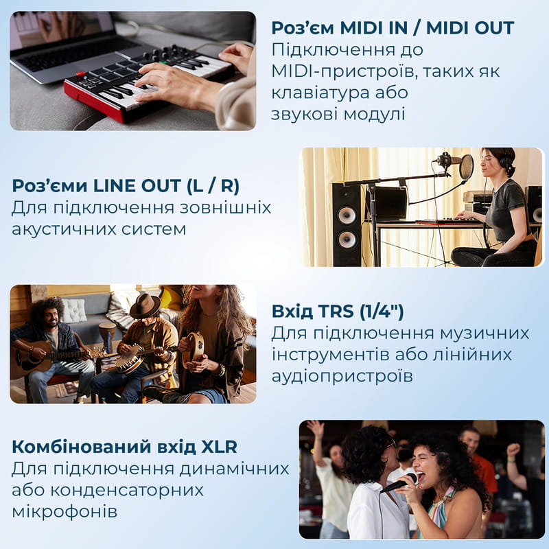 Двухканальный аудиоинтерфейс BOYA BY-AM4