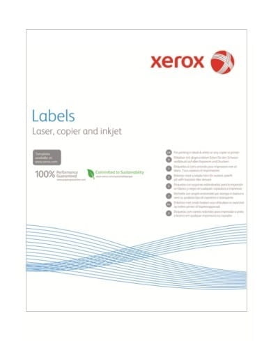 Наклейка Xerox (003R97411) Mono Laser 36UP (squared) 70x24mm 100л.