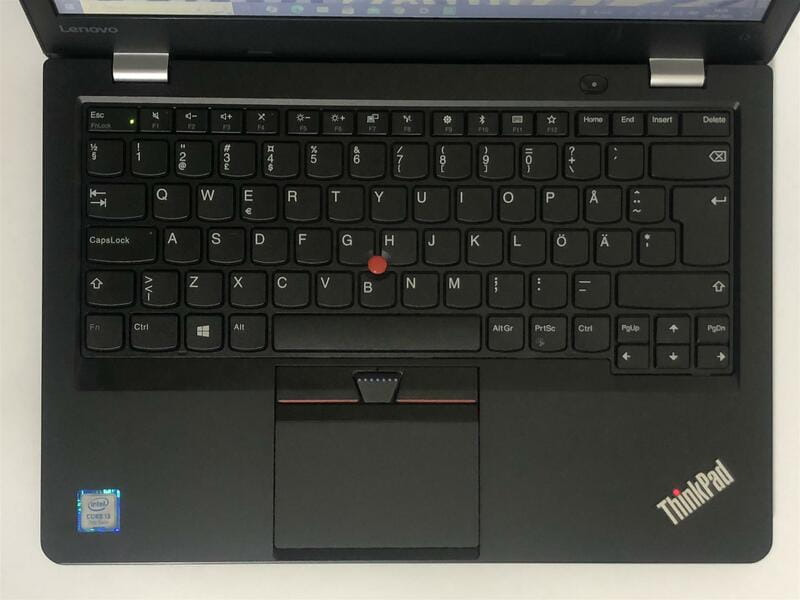 Ноутбук Lenovo ThinkPad 13 G2 / 13.3" (1366х768) / i3-7100U / 8GB / 128GB SSD / Win10Pro - Б/у