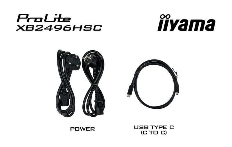 Монітор Iiyama 23.8" XB2496HSC-B1 IPS Black