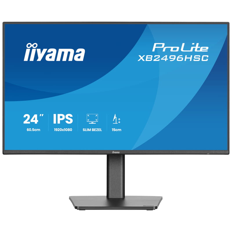 Монітор Iiyama 23.8" XB2496HSC-B1 IPS Black