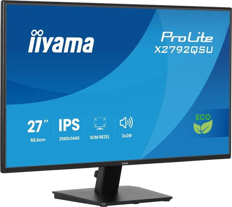 Монитор Iiyama 27" ProLite X2792QSU-B1 IPS Black 120Hz