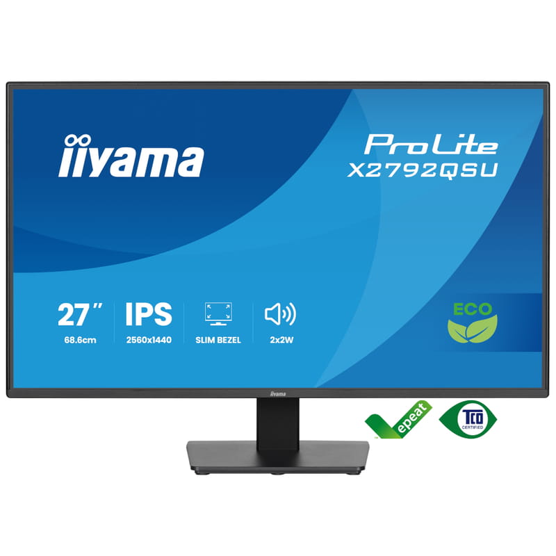 Монитор Iiyama 27" ProLite X2792QSU-B1 IPS Black 120Hz