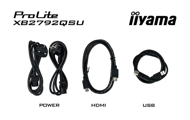 Монитор Iiyama 27" ProLite XB2792QSU-B1 IPS Black 120Hz