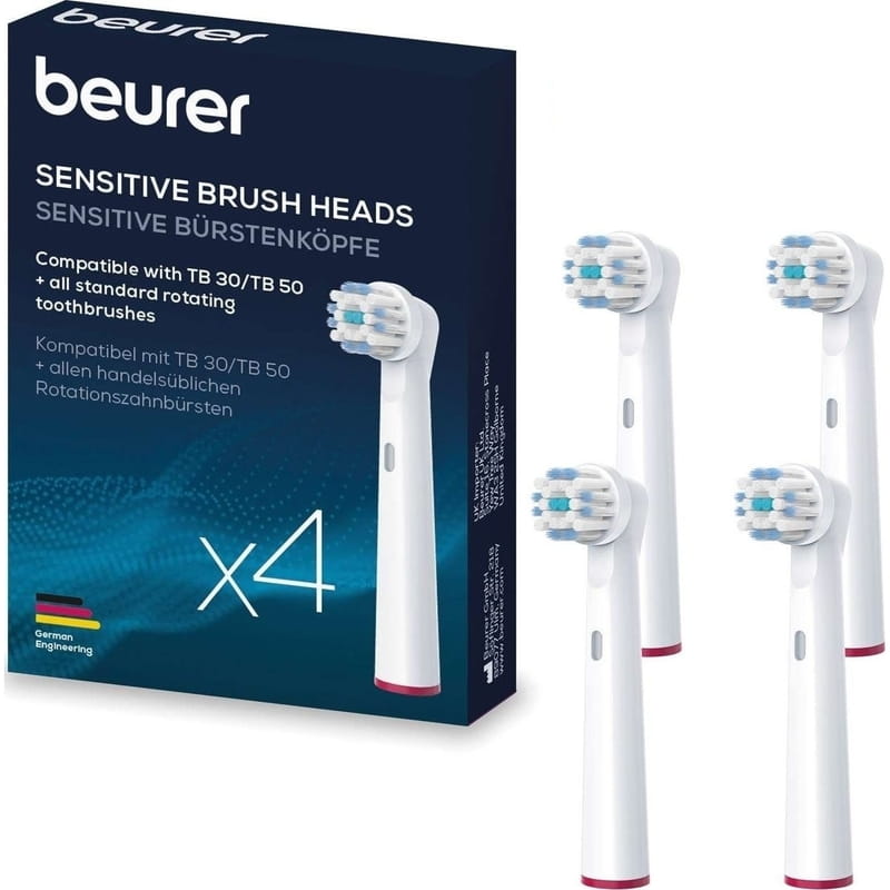 Насадка для зубної щітки Beurer TB 30/50 White Sensitive 4 шт