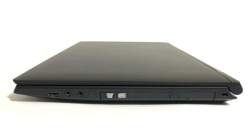 Ноутбук Clevo N350TW / 15.6" FullHD IPS / i7-8700T / 16GB / 128 GB + 750GB HDD / Win11Pro / Backlight / сканер отпечатка - Б/у