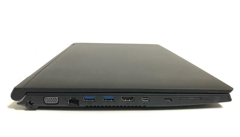 Ноутбук Clevo N350TW / 15.6" FullHD IPS / i7-8700T / 16GB / 128 GB + 750GB HDD / Win11Pro / Backlight / сканер отпечатка - Б/у