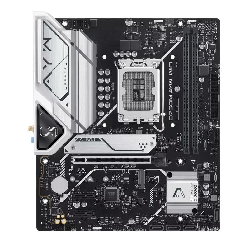 Материнская плата Asus B760M-AYW WiFi Socket 1700