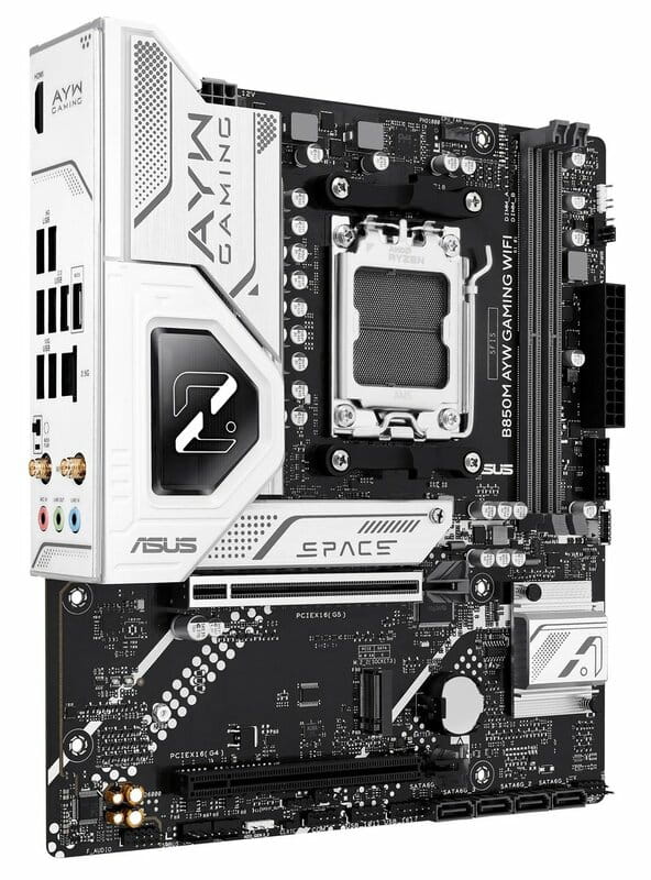 Материнская плата Asus B850M-AYW Gaming WiFi Socket AM5