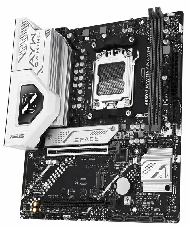 Материнская плата Asus B850M-AYW Gaming WiFi Socket AM5