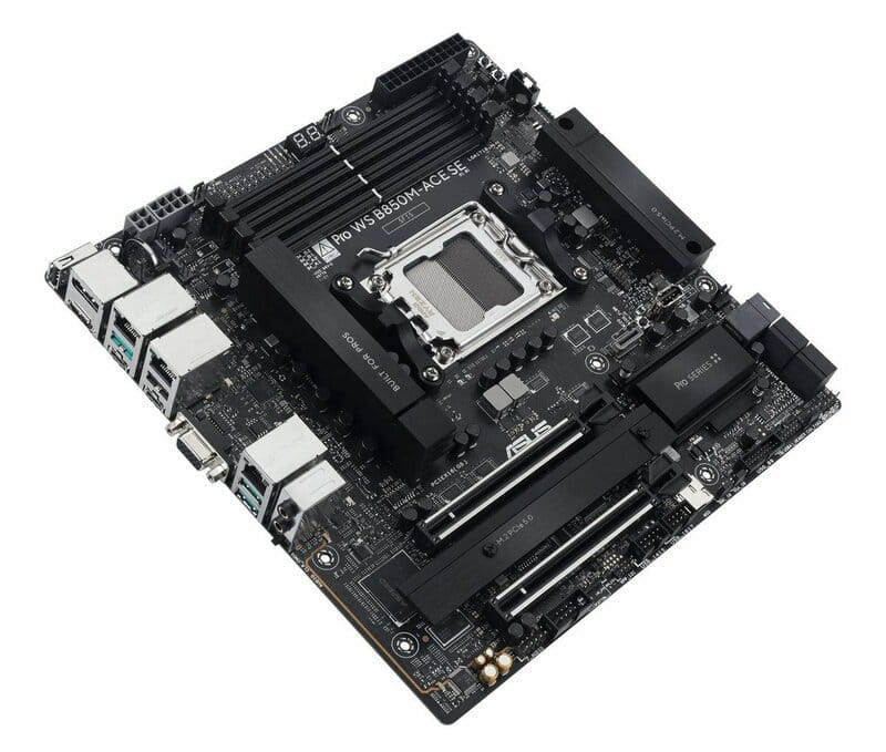 Материнская плата Asus Pro WS B850M-ACE SE Socket AM5