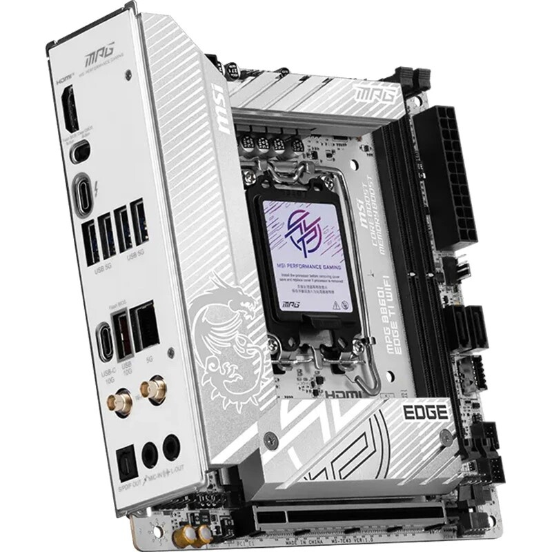 Материнська плата MSI MPG B860I Edge TI WiFi Socket 1851