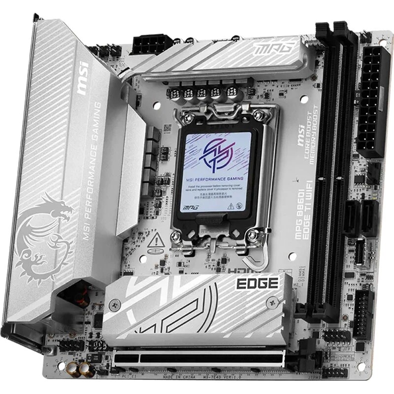 Материнська плата MSI MPG B860I Edge TI WiFi Socket 1851