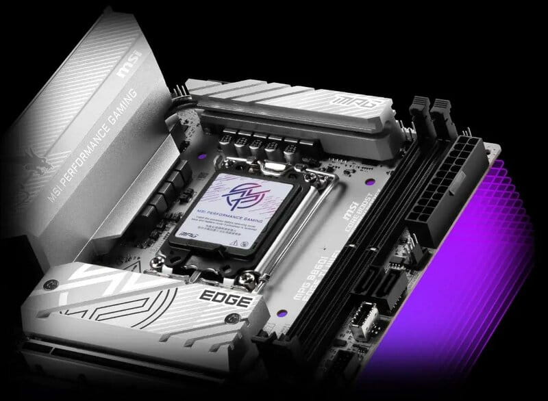 Материнська плата MSI MPG B860I Edge TI WiFi Socket 1851