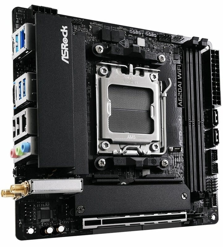 Материнська плата ASRock A620AI WiFi Socket AM5