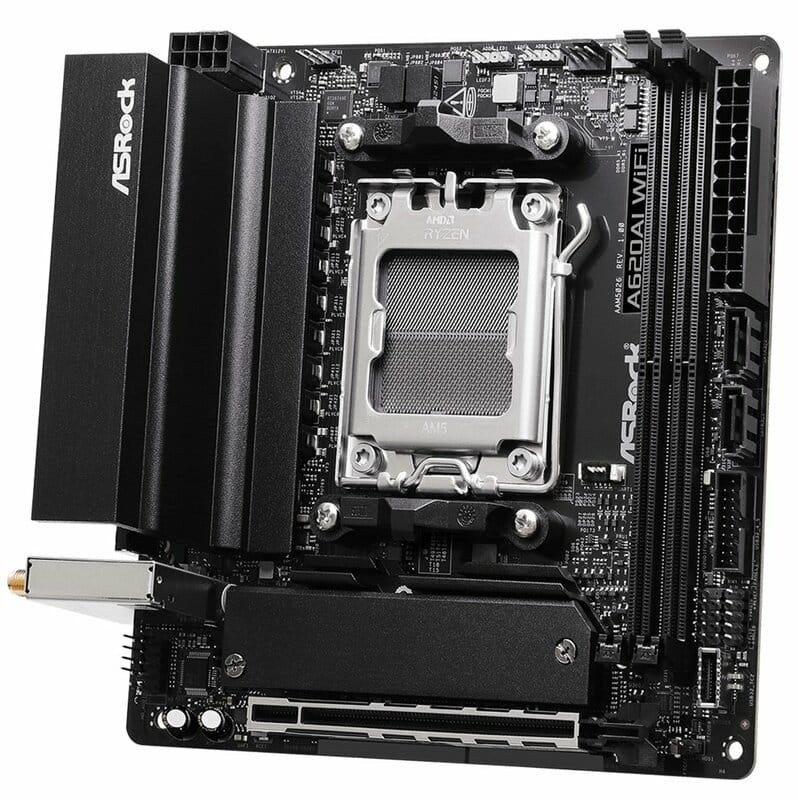Материнська плата ASRock A620AI WiFi Socket AM5