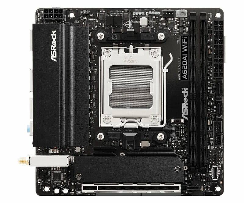 Материнська плата ASRock A620AI WiFi Socket AM5