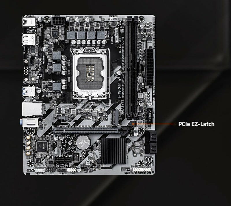 Материнская плата Gigabyte H810M K Socket 1851