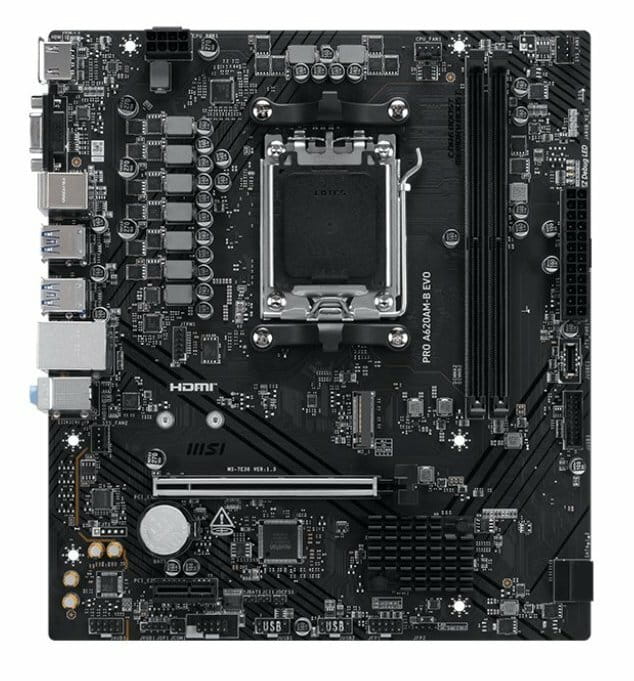 Материнська плата MSI Pro A620AM-B Evo Socket AM5