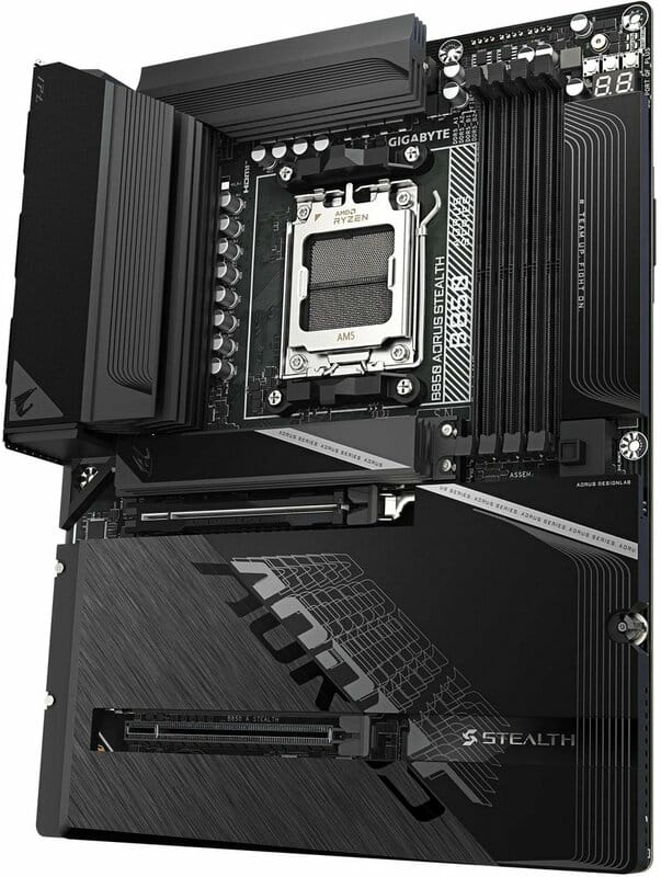 Материнська плата Gigabyte B850 Aorus Stealth Socket AM5